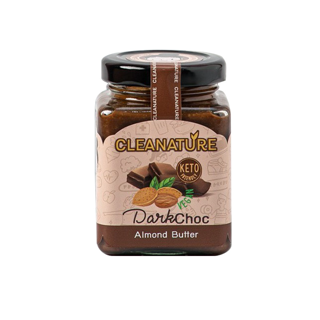 *เนยถั่วคลีน100%*เนยถั่วอัลมอนด์ รสดาร์กชอค80% ผสมผงคาเคา Excellent DarkChoc 80% x Cacao Almond Butter