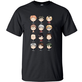 เสื้อยืดผ้าฝ้ายพรีเมี่ยม เสื้อยืดแขนสั้น ผ้าฝ้าย พิมพ์ลายกราฟิกอนิเมะ Haikyuu Ics สไตล์ญี่ปุ่น ฮาราจูกุ แฟชั่นฤดูร้อน สํ