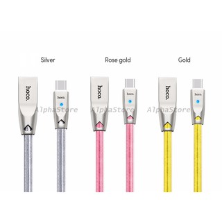 สายชาร์จ HOCO U9 Zinc Jelly Cable 120cm (USB Type-C / Android) แท้