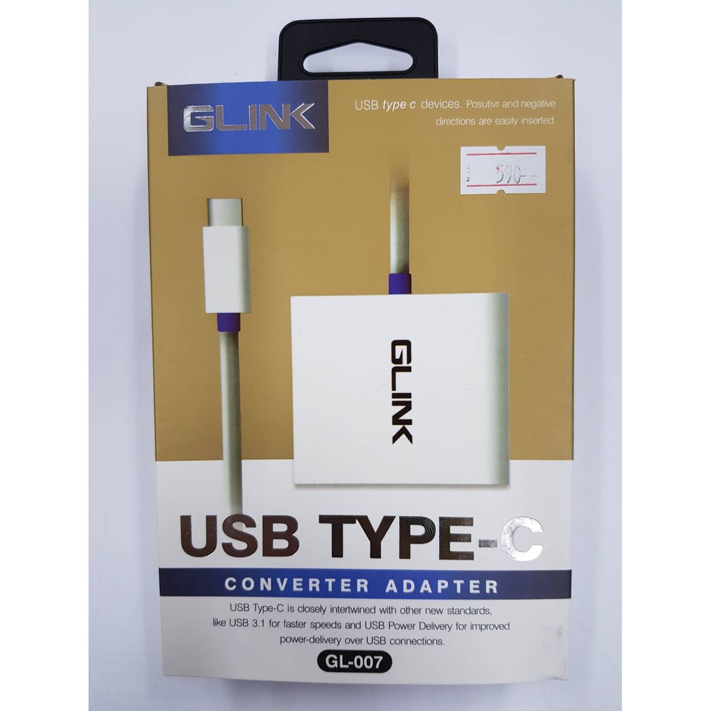ลดราคา GLINK USB TYPE-C TO HDMI (GL-007A) #ค้นหาเพิ่มเติม สายชาร์จคอมพิวเตอร์ Wi-Fi Repeater Microlab DisplayPort