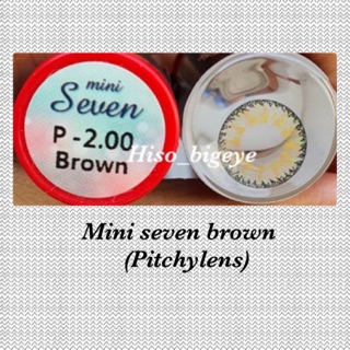 Mini Seven Brown พร อมส งสายตาปกต และค าสายตา Pitchylens Shopee Thailand