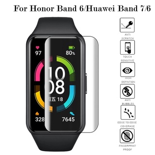 ฟิล์มไฮโดรเจลนิ่ม กันรอยหน้าจอ สําหรับ Huawei Band 7/6 Huawei Honor Band 7 6 Portective Film