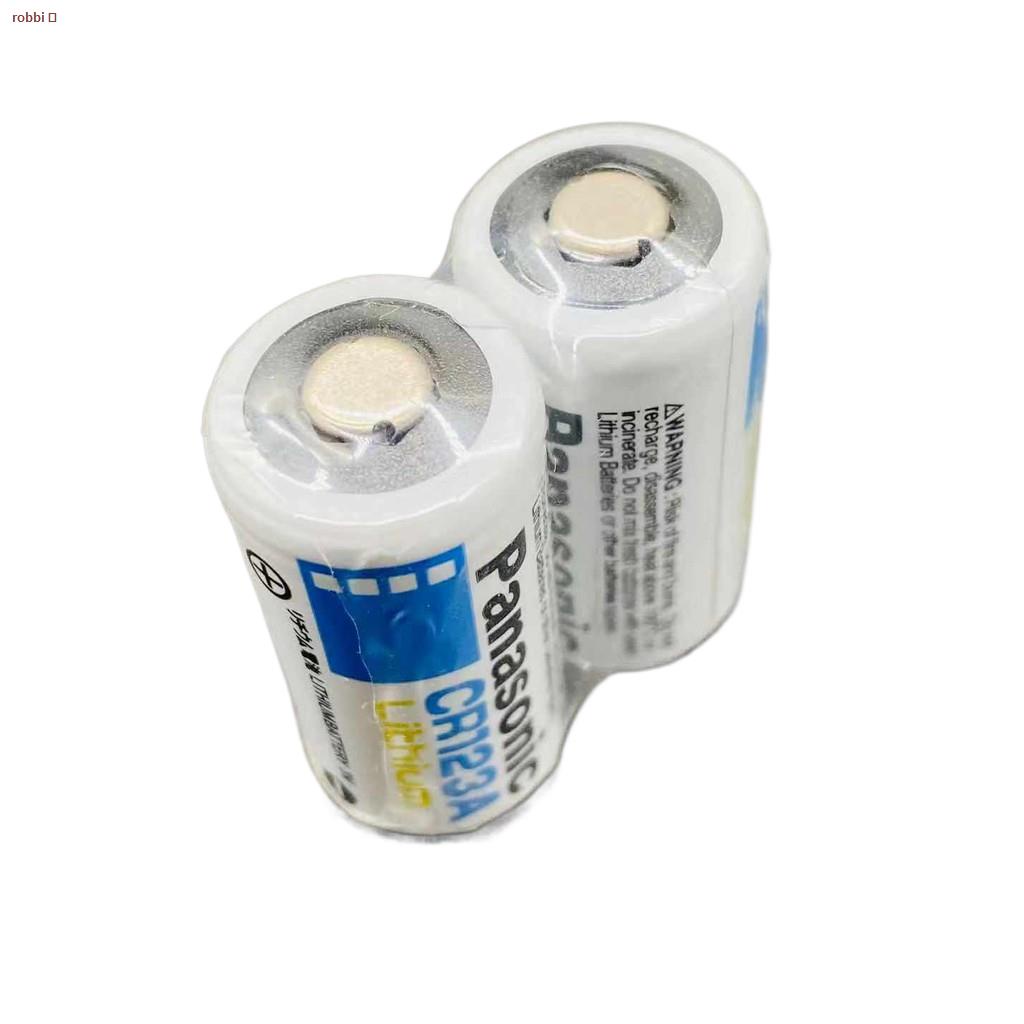 จุดประเทศไทยถ่าน Panasonic CR123A Lithium 3V. 123A CR123 - robbirnshop3 ...