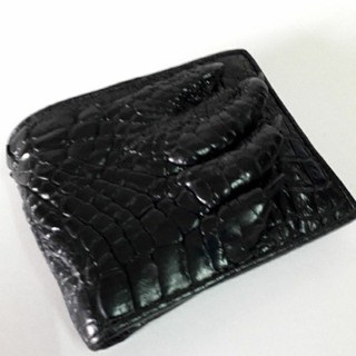 crocodile wallet  paw  กระเป๋าสตางค์จระเข้แท้