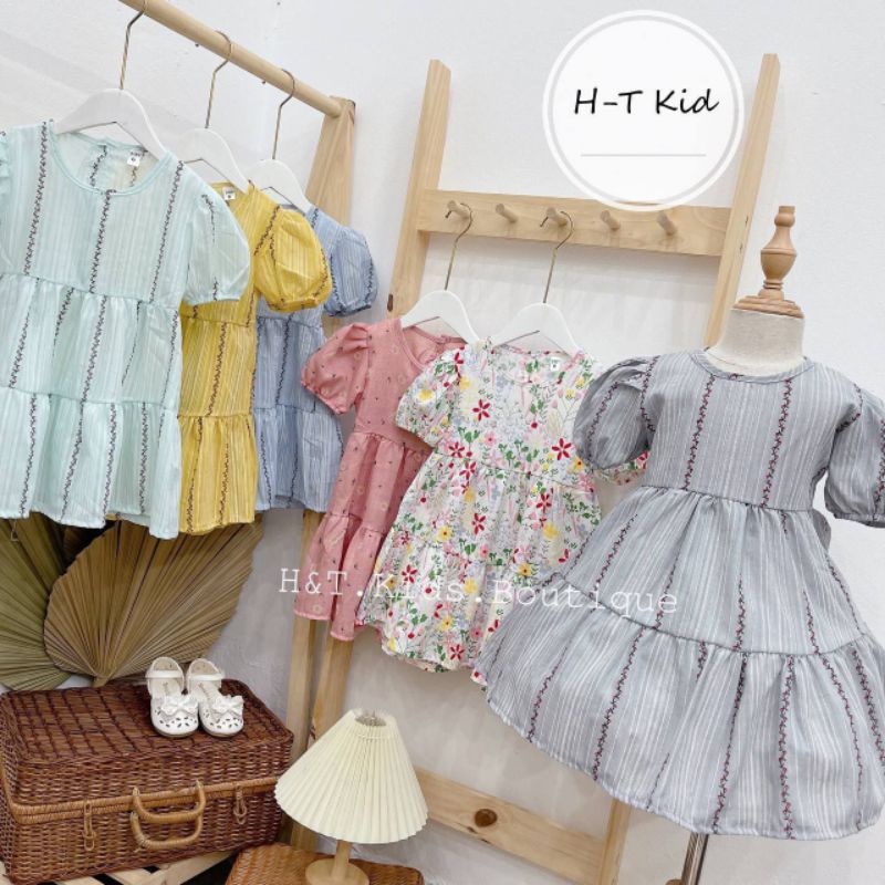 Dress Baby Girl Blouse 1-5Y Girl Baju Budak Perempuan 1-5 Tahun Girl Playset