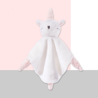 ตุ๊กตายูนิคอร์นน่ารัก ผ้าขนหนูนุ่ม ยัดไส้ ของเล่นสําหรับเด็ก
