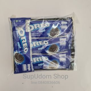 โอริโอ้ Oreo คุกกี้12ห่อ×28.5g (342g) วานิลา