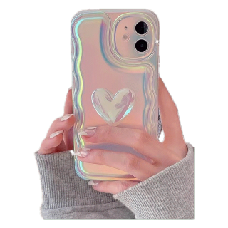 ส่งจากไทLove Heart รูปหัวใจ ins น่ารัก เคสไอโฟน 14 13 pro max 12 11 เคส for iphone 12 11 pro max plus case นุ่ม