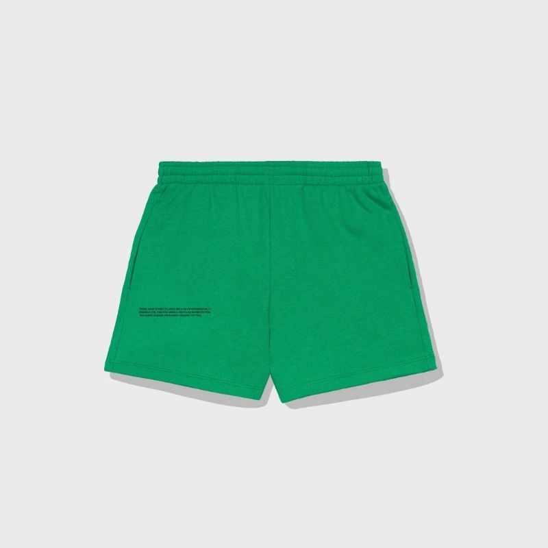 (พร้อมส่ง) PANGAIA - Lightweight Recycled Cotton Shorts (Marine Green)