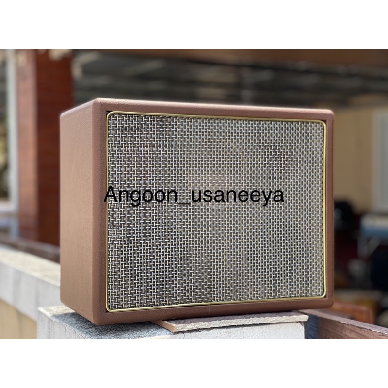 ตู้ลำโพงงานหุ้มหนังสีน้ำตาลสำหรับทำตู้บลูทูธDiy 4.5นิ้ว2ดอก3นิ้ว2ดอก1.5นิ้ว2ดอก