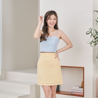 Pixie Skirt (Pastel Yellow Wool)