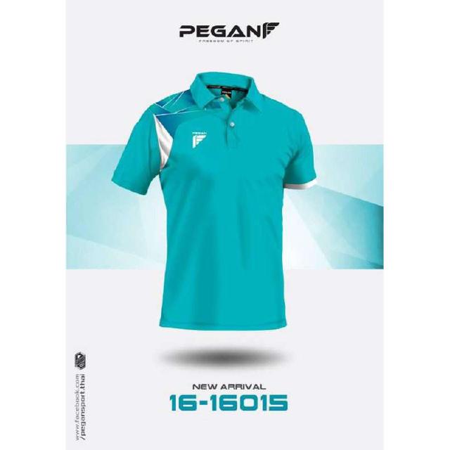 [ลด 15% ใส่โค้ด NEWS375] เสื้อโปโลชายพิมพ์ลาย PEGAN 16-16015