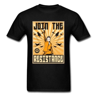 เสื้อยืด พิมพ์ลาย Star wa rs Rey Resistance Civil wa r 3 สไตล์ฮิปฮอป เรโทร แฟชั่นสําหรับผู้ชายS-5XL