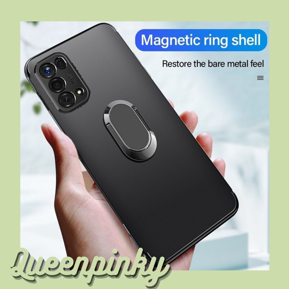 เคส OPPO A74 4G - A74 5G - RENO 5F Slim Matte Black Premium Softcase
