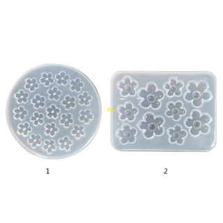 Small Flowers Crystal Epoxy Resin Mold Earrings Jewelry Sili…