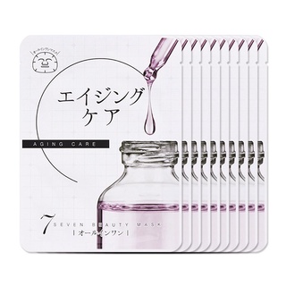 JAPAN SEVEN BEAUTY  Face Mask 10 sheets