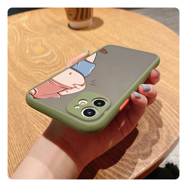 เคสโทรศัพท์มือถือ ขอบสี ลายการ์ตูน สําหรับ Xiaomi Redmi Note 11s 11 10C 10 9t 9a 9 10s Mi 11t 10t 11 Lite Poco X3 M3 Pro 4G 5G M 041 #8