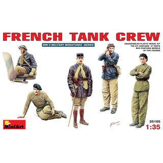 MiniArt 1/35 MI35105 FRENCH TANK CREW