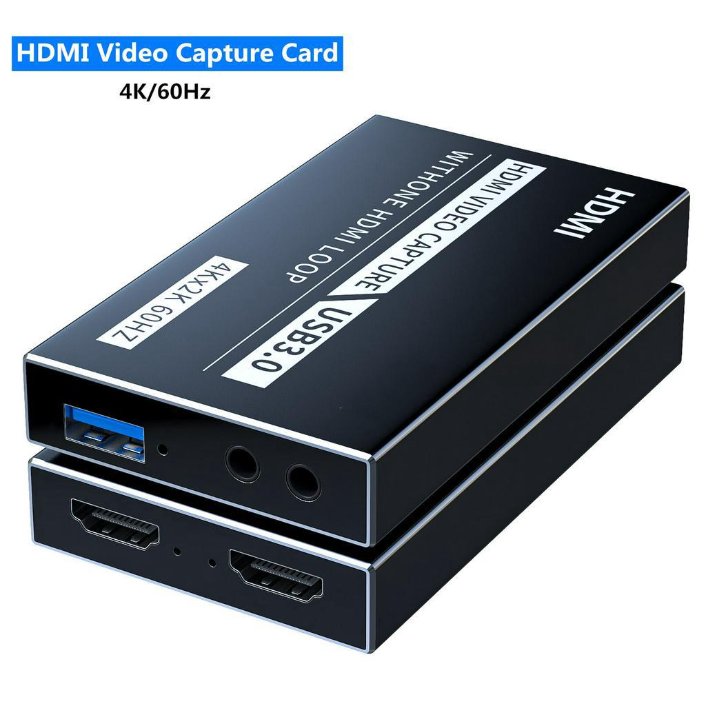 HDMI Video Capture Card 4K 1080P USB 3.0 Video Capture Card HDMI Recording Box