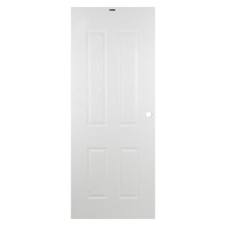 External door DOOR AZLE ET03 80X200CM UPVC WHITE Door frame Door window ประตูภายนอก ประตูภายนอกUPVC AZLE ET-03 80X200 ซม