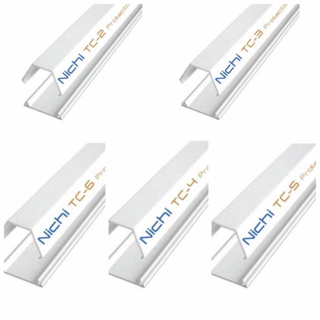 TC2 TC3 TC4 TC5 TC6 ฝาครอบสายเคเบิลสีขาว DUCTING TC 2 3 4 5 6 NICHI CABLE PROTECTOR 1Meter
