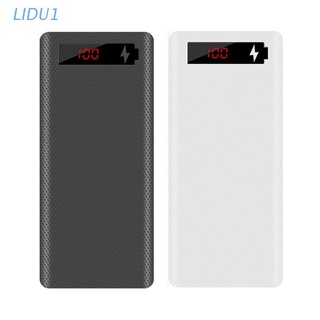 Lidu1 L8 Lcd Display Diy 8X18650 เคสแบตเตอรี่สํารองแบบพกพาไม่มีแบตเตอรี่