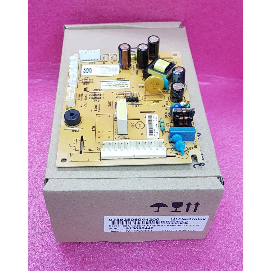 อะไหล่ของแท้เมนบอร์ดตู้เย็นอีเลคโทรลักซ์/Electrolux/97392506044200/4055652988/CONFIG SOFTWARE PCBA/รุ่น ETB2302H-A