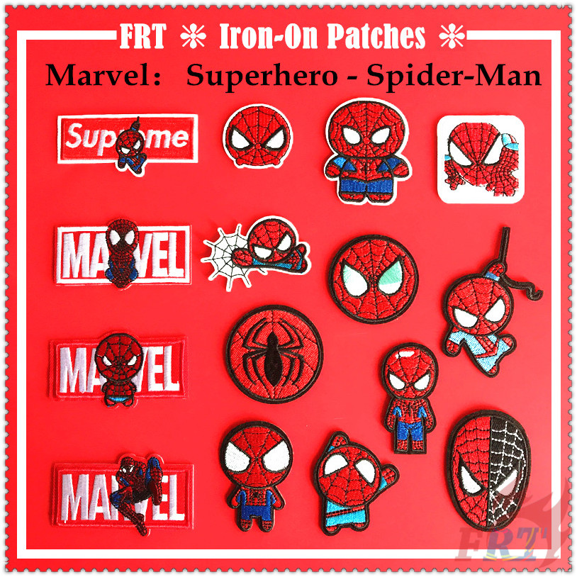 อาร์มติดเสื้อลาย Marvel : Superhero - Spider - Man Series 02 1 ชิ้น |  Shopee Thailand