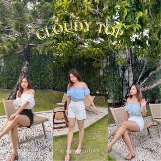 Cloudy crop top 290฿ / Stylemeclothes