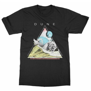 [100% Cotton] ขายดี เสื้อยืดลําลอง แขนสั้น คอกลม พิมพ์ลาย Dune Frank Herbert Book Classic Noel SciFi O - Collar Four - S