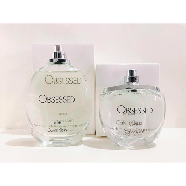 Ck Obsessed Men 125 ml. & Ck Obsessed Women 100 ml.