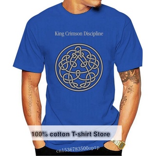 ขายดี!ขายดี เสื้อยืดลําลอง แขนสั้น พิมพ์ลาย King Crimson สีแดง คุณภาพสูง สําหรับผู้ชาย CJdndg05DDhiim81S-5XL