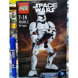 โมเดลเลโก้จีน KSZ no.605-2 Space Wars ชุด Starwars Buildable  Figure 81+ ชิ้น สูง 24 ซม.