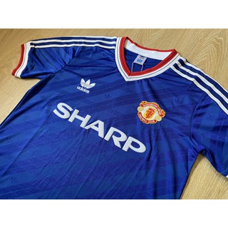 เสื้อทีมแมนยูน้ำเงิน ย้อนยุค 1986