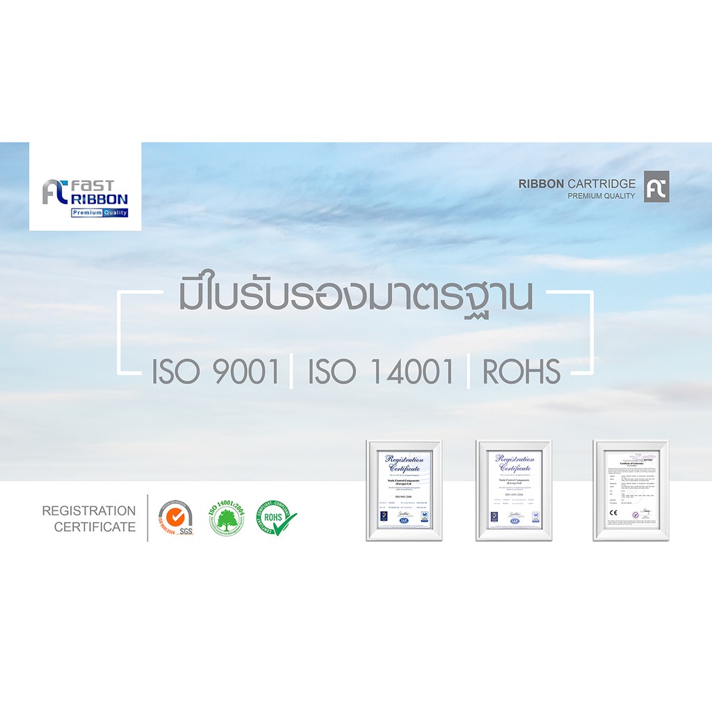 ตลับผ้าหมึก Fast Ribbon EPSON รุ่น LQ 300/800/580 (2 ชิ้น) - รูปที่ 2