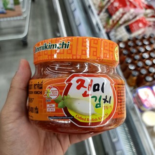 ecook กิมจิ หัวไชเท้า จินมี่ kimchi น้ำหนัก 400g