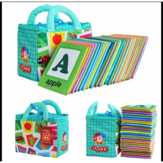 ***แฟลชการ์ดผ้า A-Z***