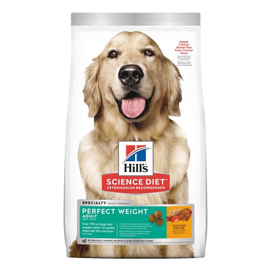 อาหารสุนัขเม็ด Hill's สูตร Perfect Weight 11.3 กก