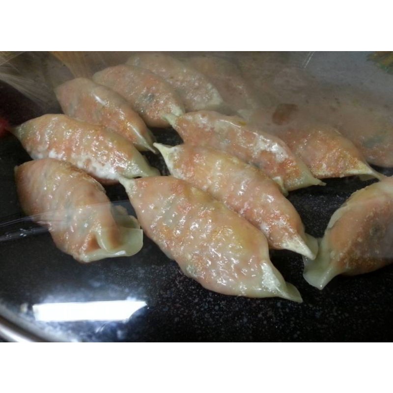 เกี๊ยวนึ่งไส้หมูผสมกิมจิ, Kimchi Wrapling Dumpling ❄ ฟรี Ice Cool Gel ❄ ขนาด 420 g. ยี่ห้อ Bibigo - รูปที่ 7