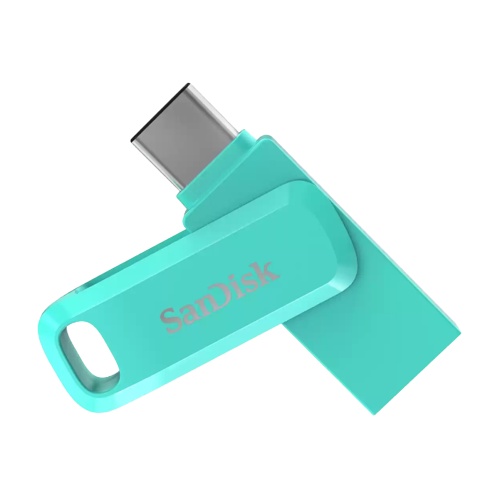 SANDISK ULTRA DUAL DRIVE GO USB TYPE-C GREEN สีมิ้นต์ แฟลชไดรฟ์ ไดร์ฟ OTG สำหรับ Smartphone