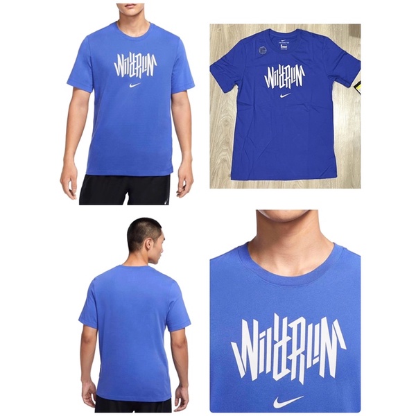 เสื้อยืดวิ่งผู้ชาย NIKE-AS M NK DRY TEE WILD RUN