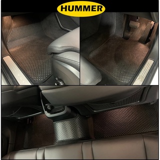 HUMMER H3 , HUMMER H2 พรมกระดุมเม็ดเล็กpvc เข้ารูป ตรงรุ่นรถ