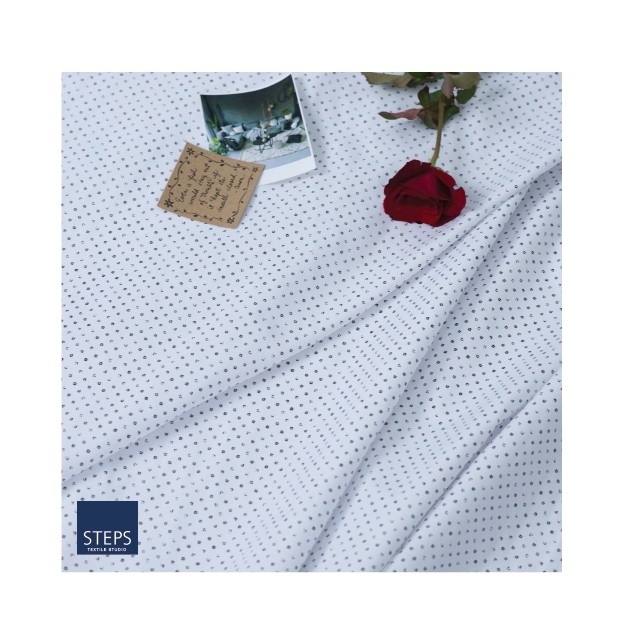 ผ้าคอตตอน100  ผ้าอ๊อกฟอร์ดผ้าพิมพ์ลาย ST-PTM 27