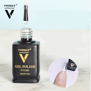 กาวติดเล็บ vinimay ของแท้ 100% UV Gel Polish Nail ขนาด 15ml