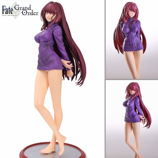 Figure ฟิกเกอร์ Model Fate Grand Order เฟท แกรนด์ออเดอร์ Loungewear Lancer Scathach แลนเซอร์ สแคธแฮธ Purple Sweater