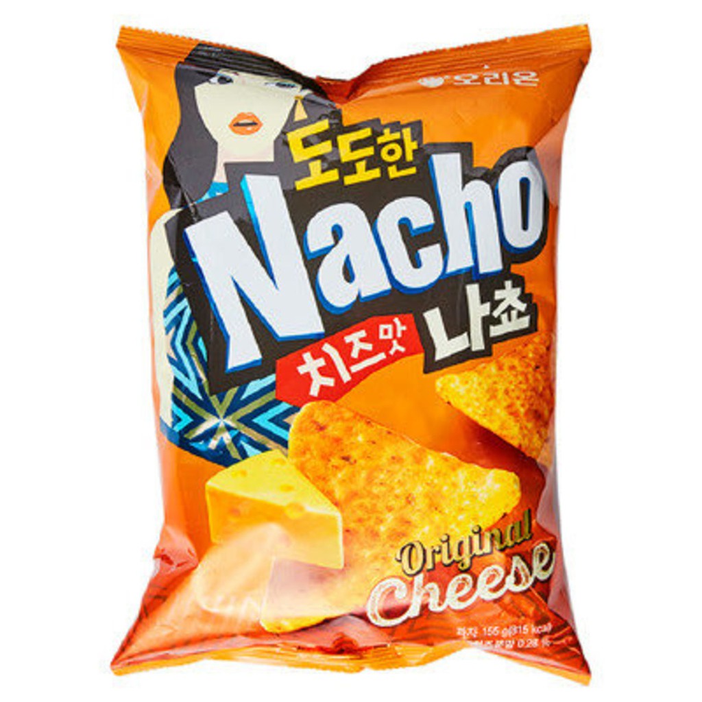 พร้อมส่ง 나쵸 치즈 ขนมน่าโช่ รสชีส Orion Nacho Cheese 92g