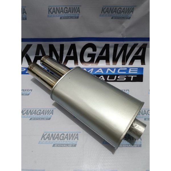 OMEGA ท่อไอเสียรถยนต์ Sebring Branch Bass Gahar ปลายทางเข้าสแตนเลสแห้ง 2 นิ้ว - รูปที่ 4