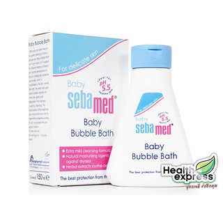 Sebamed Baby Bubble Bath ซีบาเมด เบบี้ บับเบิ้ล บาธ ปริมาณสุทธิ 150 ml.