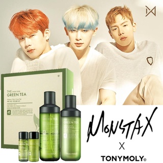 TONYMOLY THE CHOK CHOK GREEN TEA WATERY SKIN CARE SET KOREAN SKIN CARE ชุดผลิตภัณฑ์บำรุงผิวหน้าสูตรพิเศษจากเกาหลี