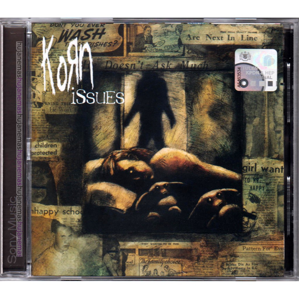 แผ่น CD เพลง KORN Issues 2000 SONY